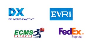 DX, ECMS, Evri and FedEx Express Logo